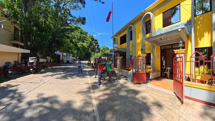 Barangay streetscape and community profile view in Bachawan, San Agustin, Romblon